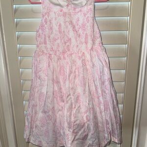 Janie and Jack Pink Floral Kids Dress